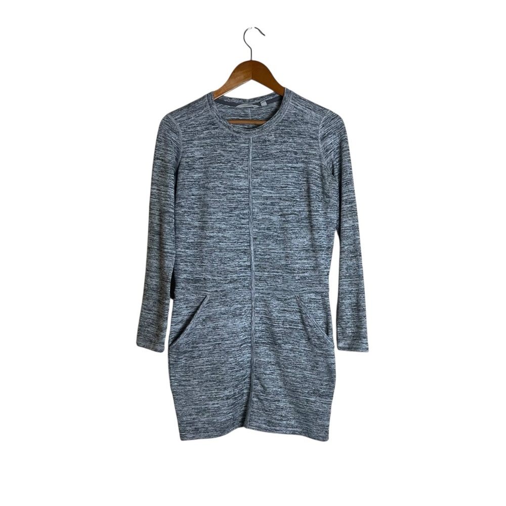 Athleta grey knit long sleeve‎ sweater dress. Size xs